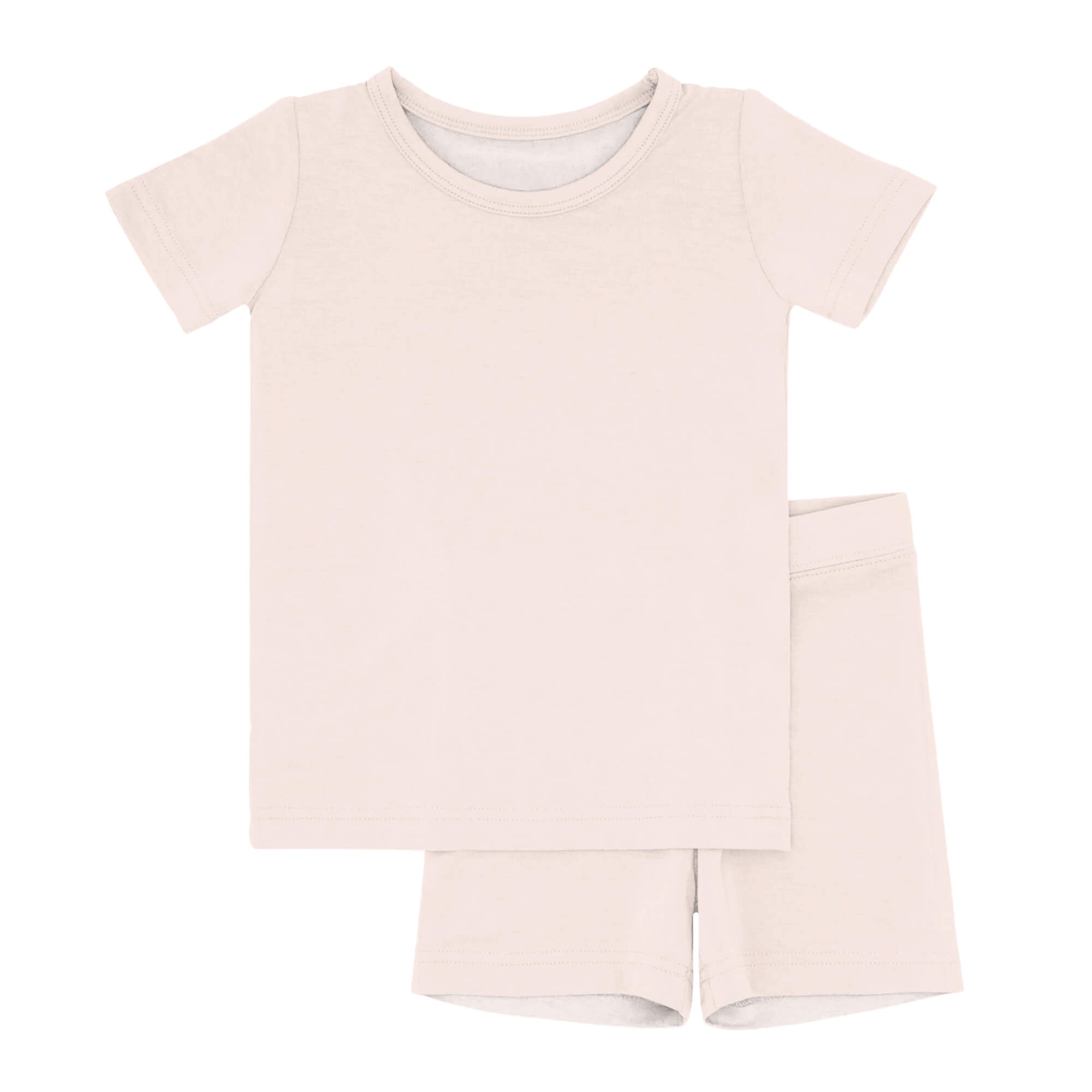 Two-Piece Pajama Set in Blush