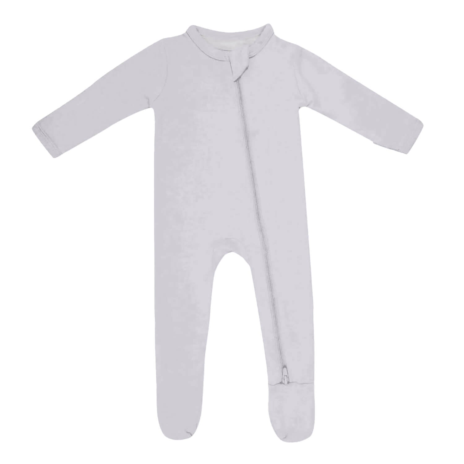 Zippered Footie in Storm
