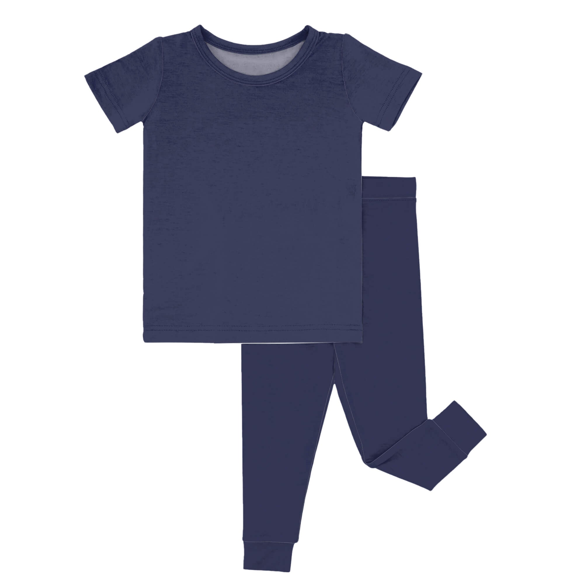 Two-Piece Pajama Set in Navy