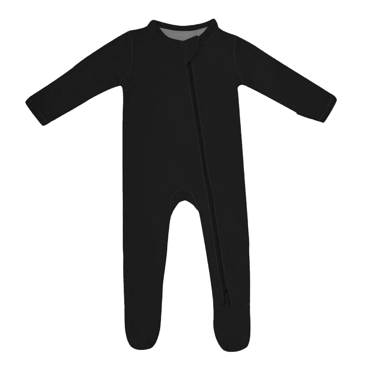 Zippered Footie in Midnight